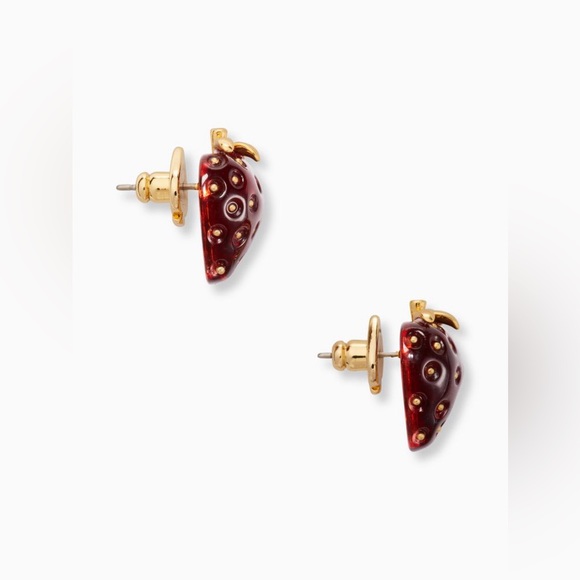 Kate Spade Strawberry Studs Earrings - Picture 2 of 4